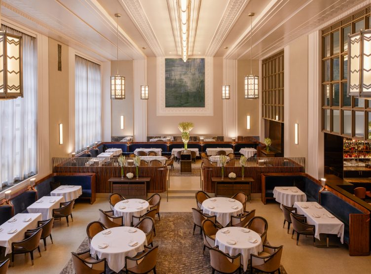Architectural lighting at Eleven Madison Park
