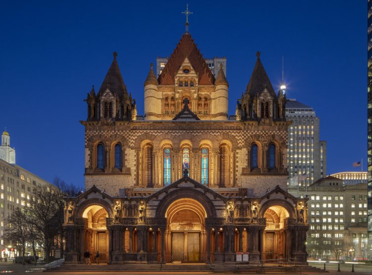 Architectural lighting at Trinity Church