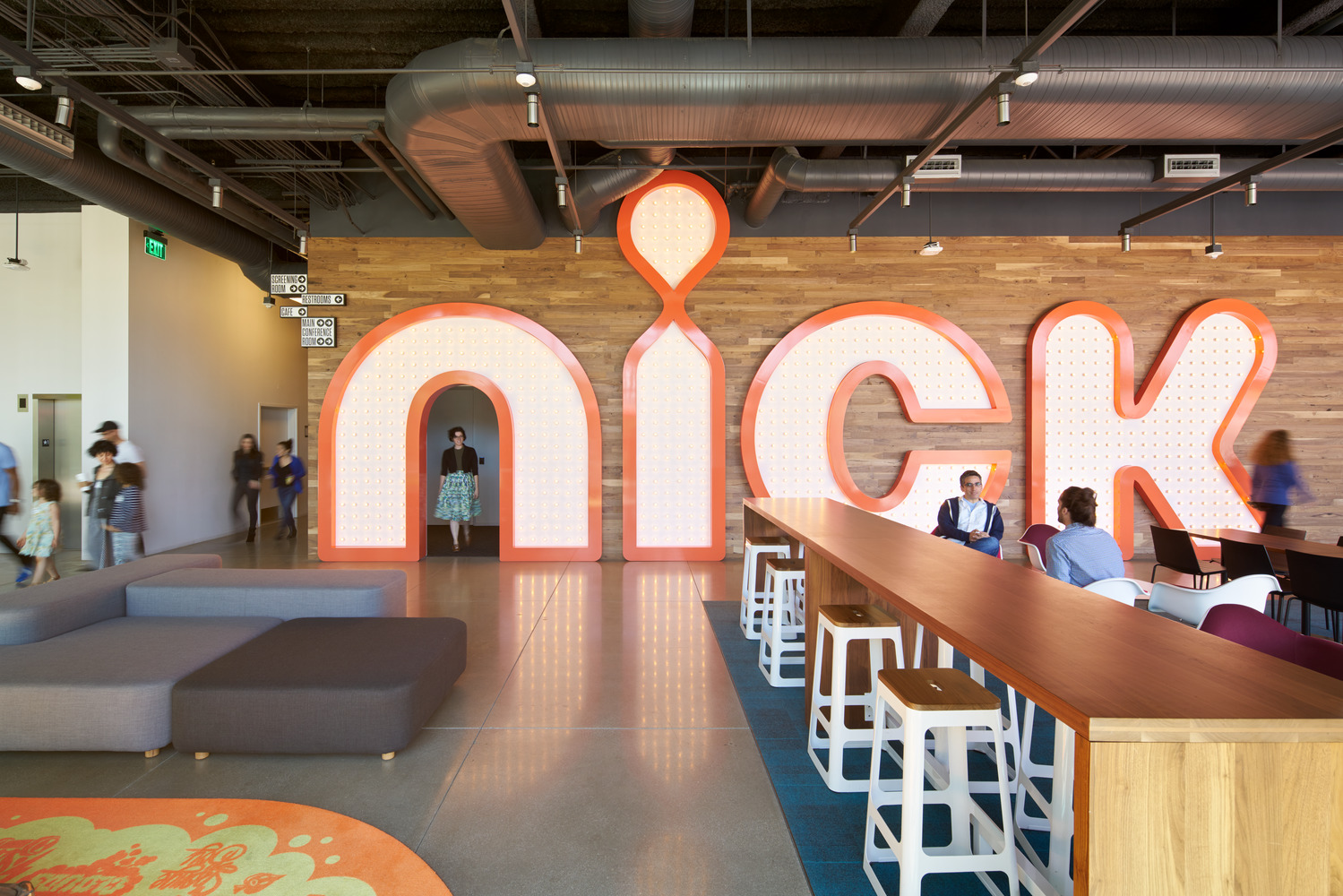 Nickelodeon West Coast Headquarters - Horton Lees Brogden Lighting Design