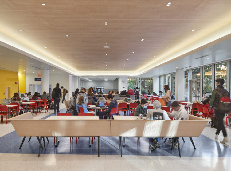 Architectural lighting at Brookline High School Campus Expansion