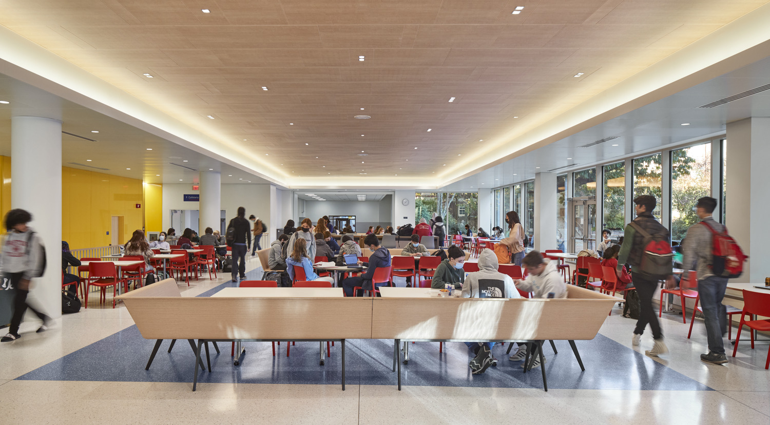 Architectural lighting at Brookline High School Campus Expansion