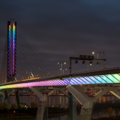 Samuel de Champlain Bridge recipient of 2022 LIT Lighting Design Award